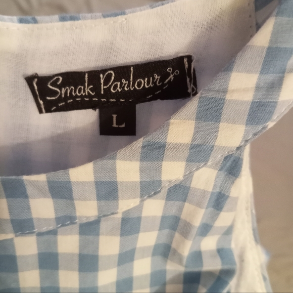 Smak parlor gingham HAS POCKETS - Picture 2 of 5